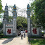 Entrance to the Ngoc Son pagoda