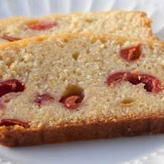 Vanilla Butternut Pound Cake With Maraschino Cherries