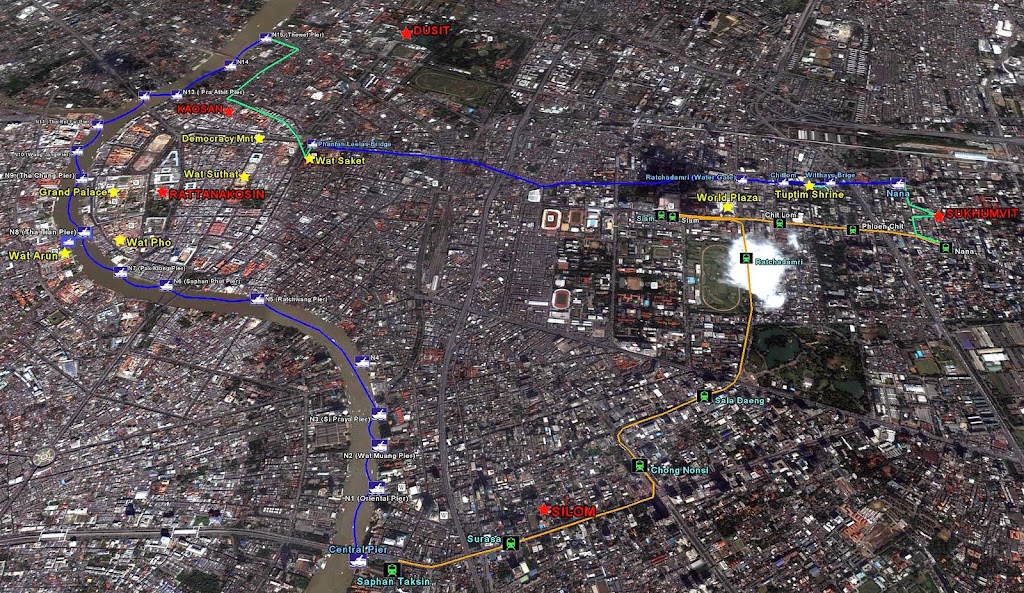 Круговой маршрут по Бангкоку (с исправлением)