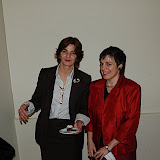 Ware 3 Councilmember Mary Cheh with Adams Morgan Main Street Director Lisa Duperier