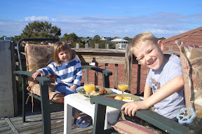 Lunch on the sundeck Sullivan's Island - Jan