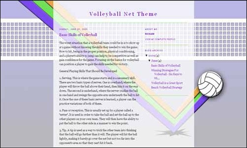 volleybalnet-template