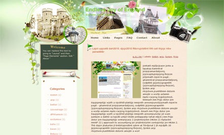 Endless Joy of England Blogger Template Endless Joy of England Blogger Template
