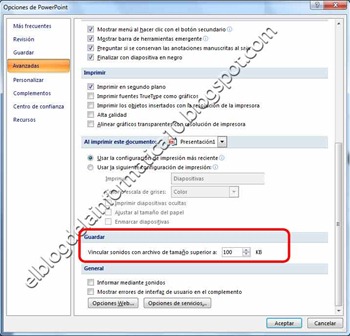 el blog de la informatica enviar presentación de powerpoint con
