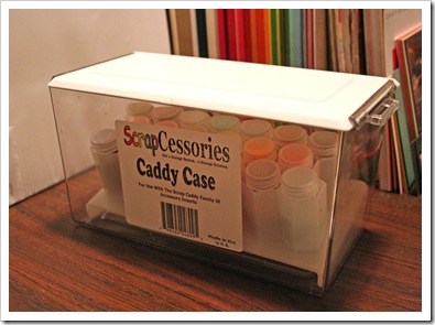 Scrapcessories Bottle Caddy with lid