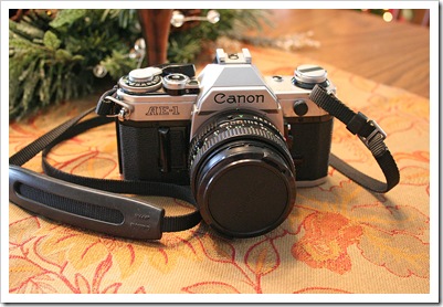 Grandpas AE-1 Camera