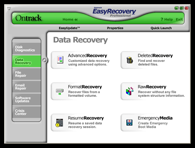 Ontrack Easy Recovery File Repair Professional Crack Head