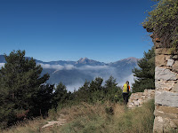 Sant Marc de Broc� i el Pedraforca al fons