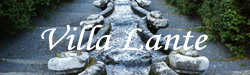 Villa Lante en Bagnaia, Viterbo, Italia Villa Lante en Bagnaia, Viterbo, Italia