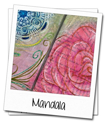 Mandala-Polaroid
