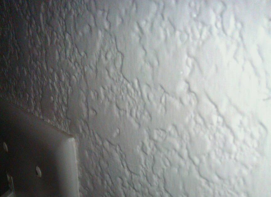 Heavy Knockdown Texture One small step for man... House Painting Tips