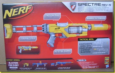 Nerf Spectre REV-5 - Box Back
