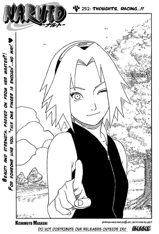 Naruto Shippuden Manga Chapter 252 - Image 01