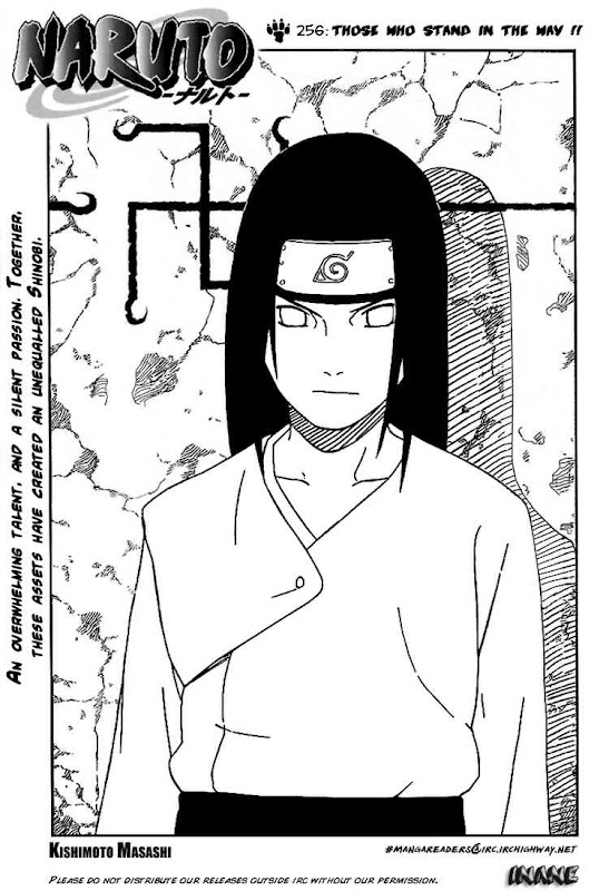 Naruto Shippuden Manga Chapter 256 - Image 01