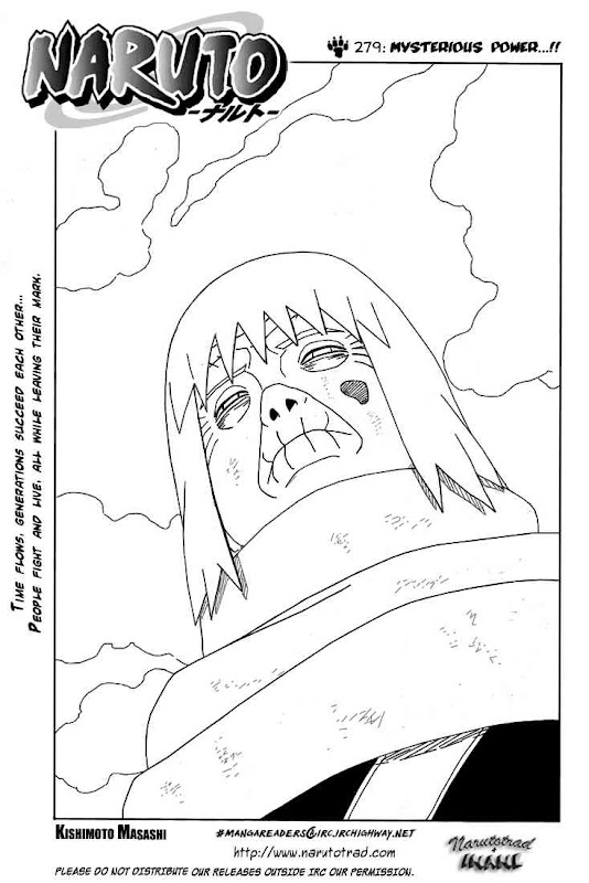 Naruto Shippuden Manga Chapter 279 - Image 01
