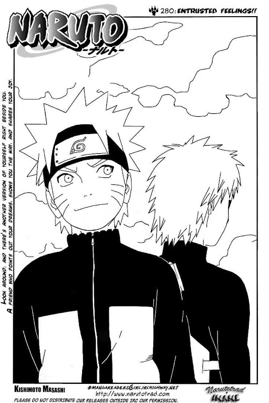 Naruto Shippuden Manga Chapter 280 - Image 01