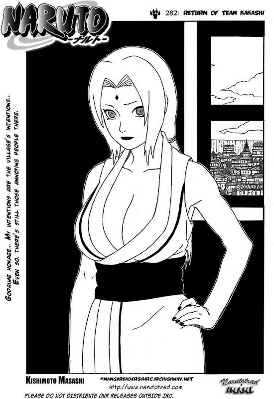 Naruto Shippuden Manga Chapter 282 - Image 01