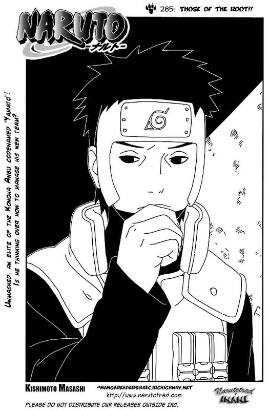 Naruto Shippuden Manga Chapter 285 - Image 01