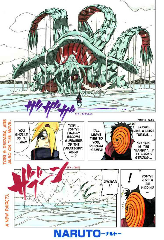 Naruto Shippuden Manga Chapter 317 - Image 01