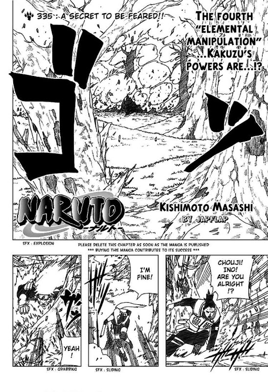 Naruto Shippuden Manga Chapter 335 - Image 02