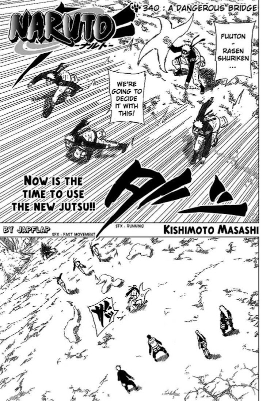 Naruto Shippuden Manga Chapter 340 - Image 01