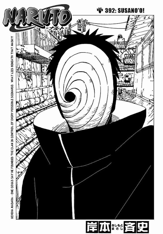 Naruto Shippuden Manga Chapter 392 - Image 01