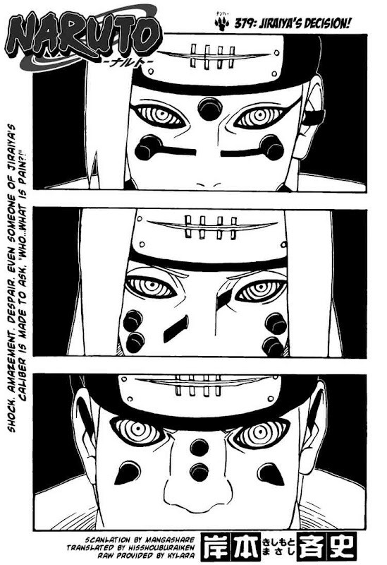 Naruto Shippuden Manga Chapter 379 - Image 01