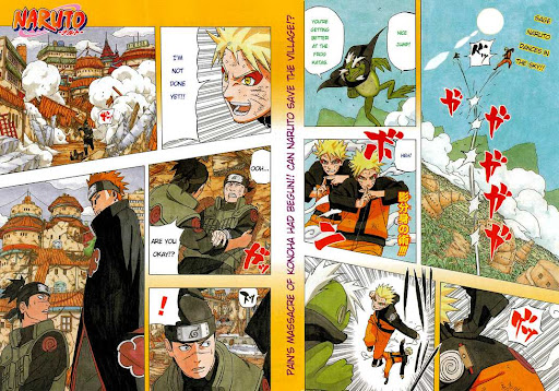 Naruto Shippuden Manga Chapter 420 - Image 03-04