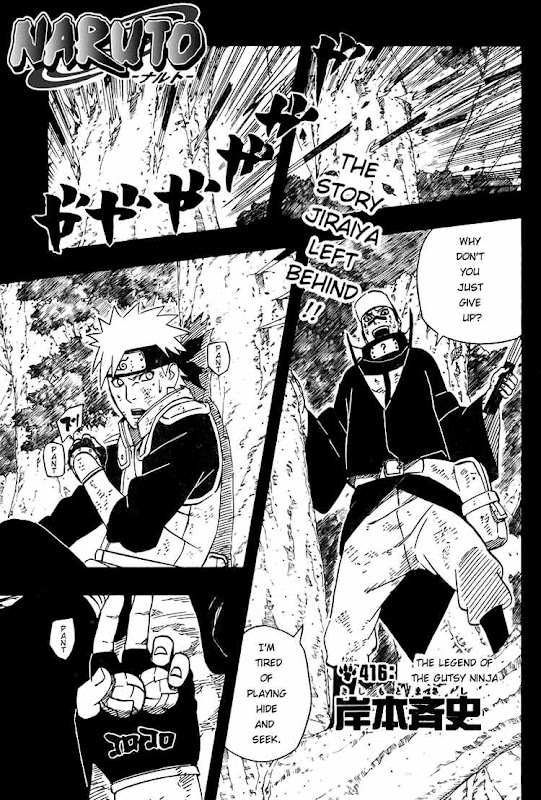 Naruto Shippuden Manga Chapter 416 - Image 01