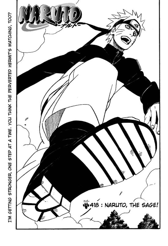 Naruto Shippuden Manga Chapter 418 - Image 01