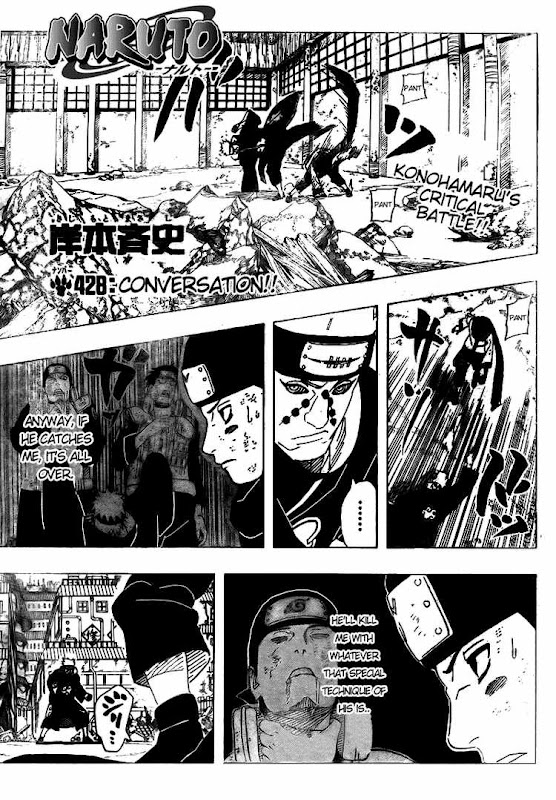 Naruto Shippuden Manga Chapter 428 - Image 01