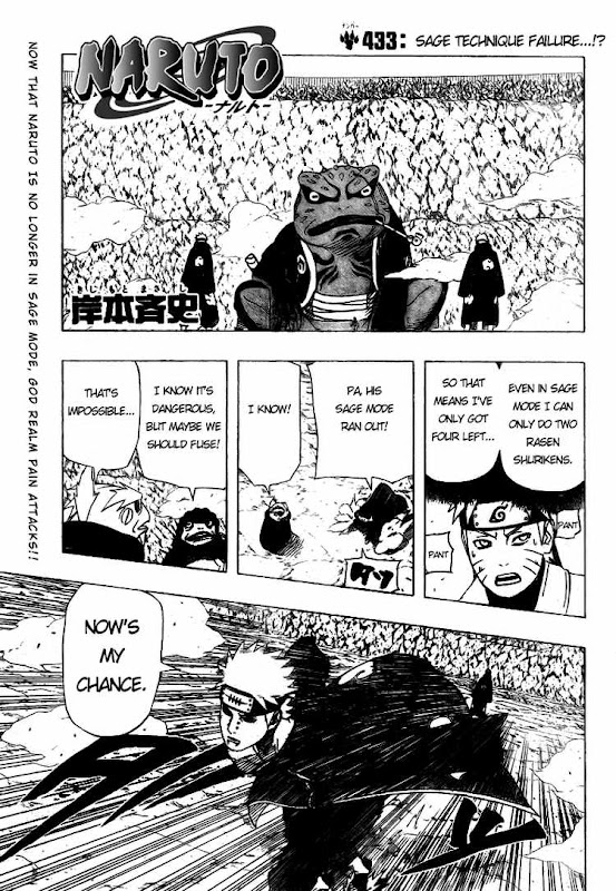 Naruto Shippuden Manga Chapter 433 - Image 01