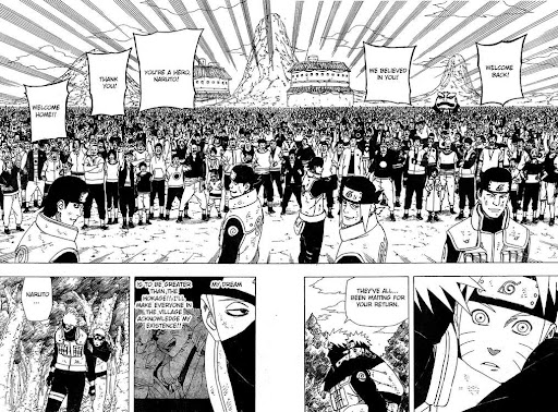 Naruto Shippuden Manga Chapter 450 - Image 02-03