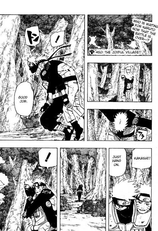 Naruto Shippuden Manga Chapter 450 - Image 01