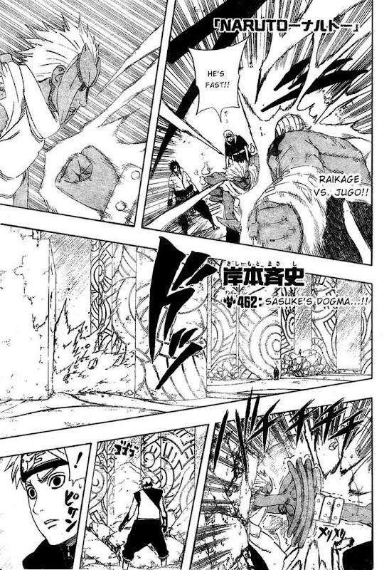 Naruto Shippuden Manga Chapter 462 - Image 01