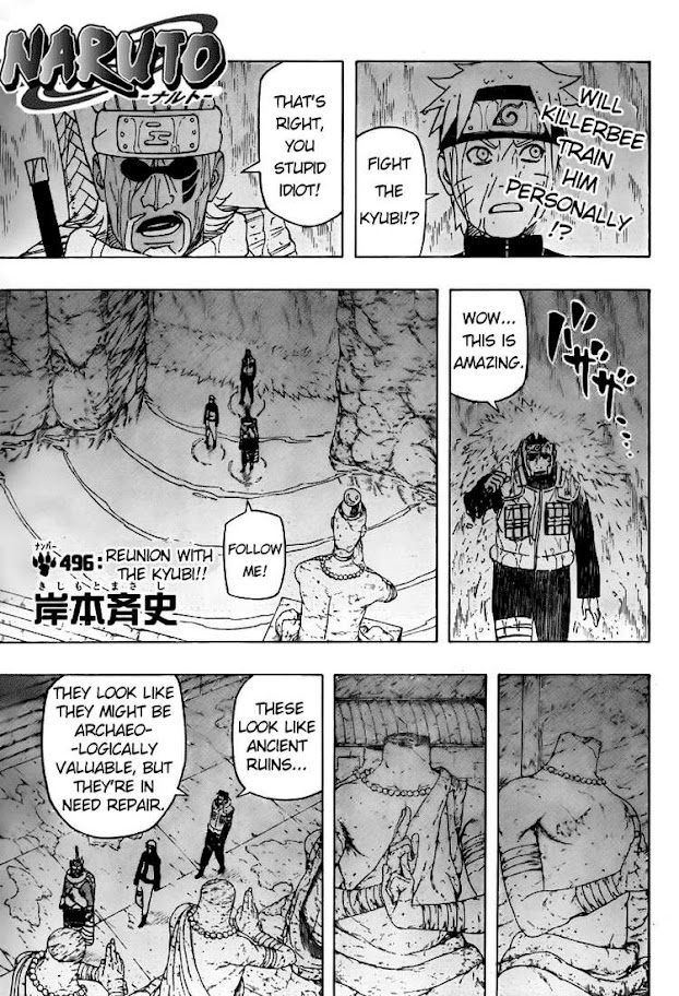 Naruto Shippuden Manga Chapter 496 - Image 01