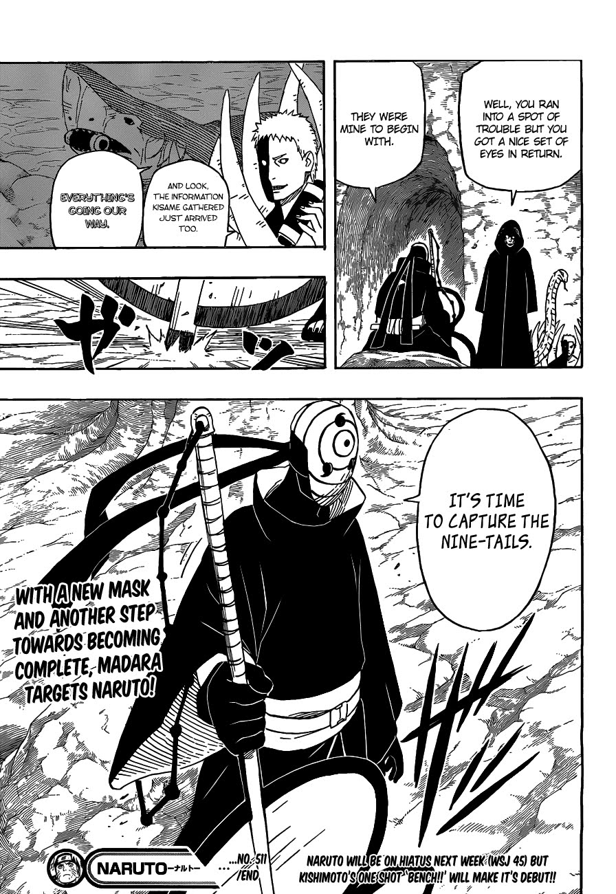 Naruto Shippuden Manga Chapter 511 - Image 18