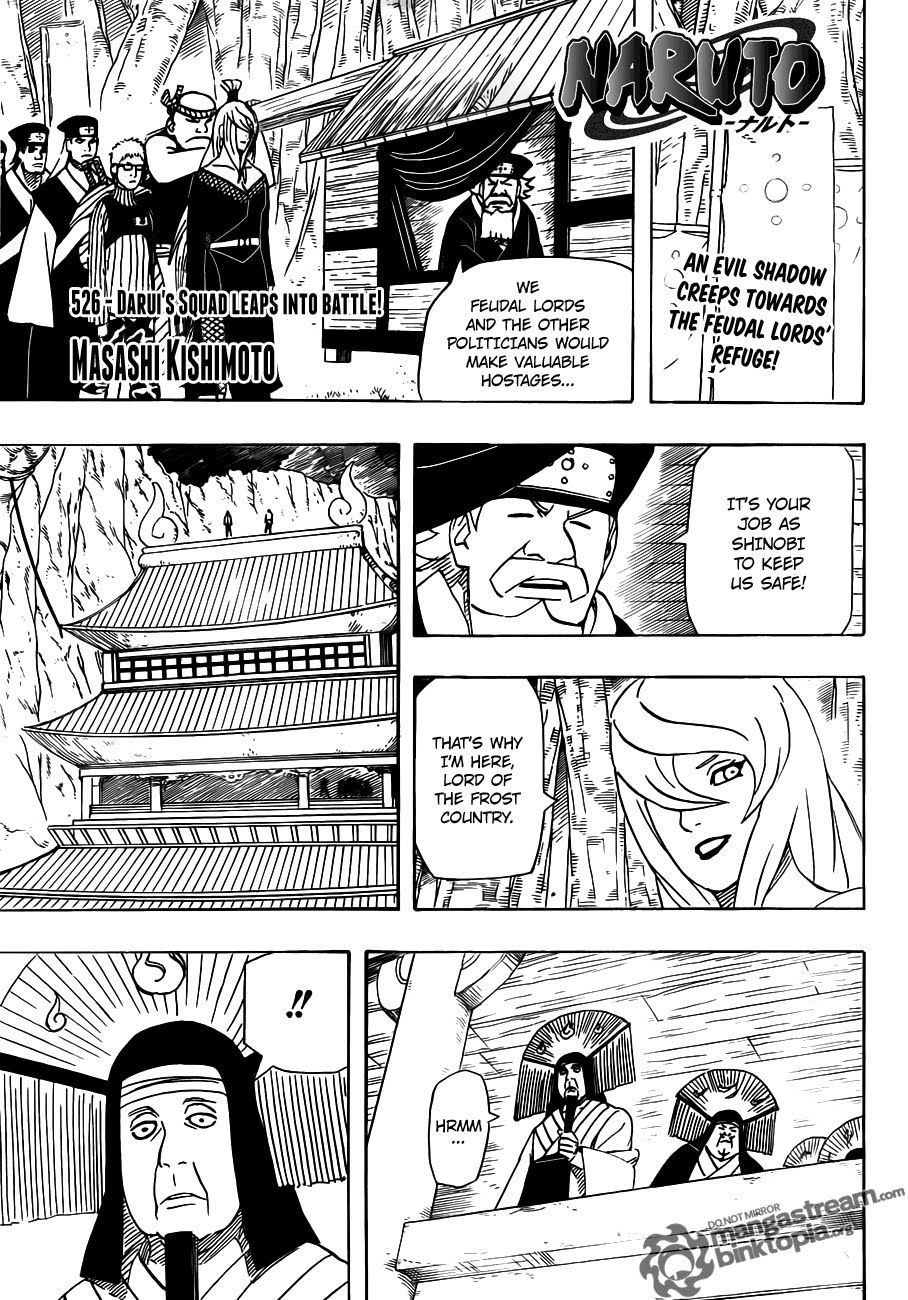 Naruto Shippuden Manga Chapter 526 - Image 01
