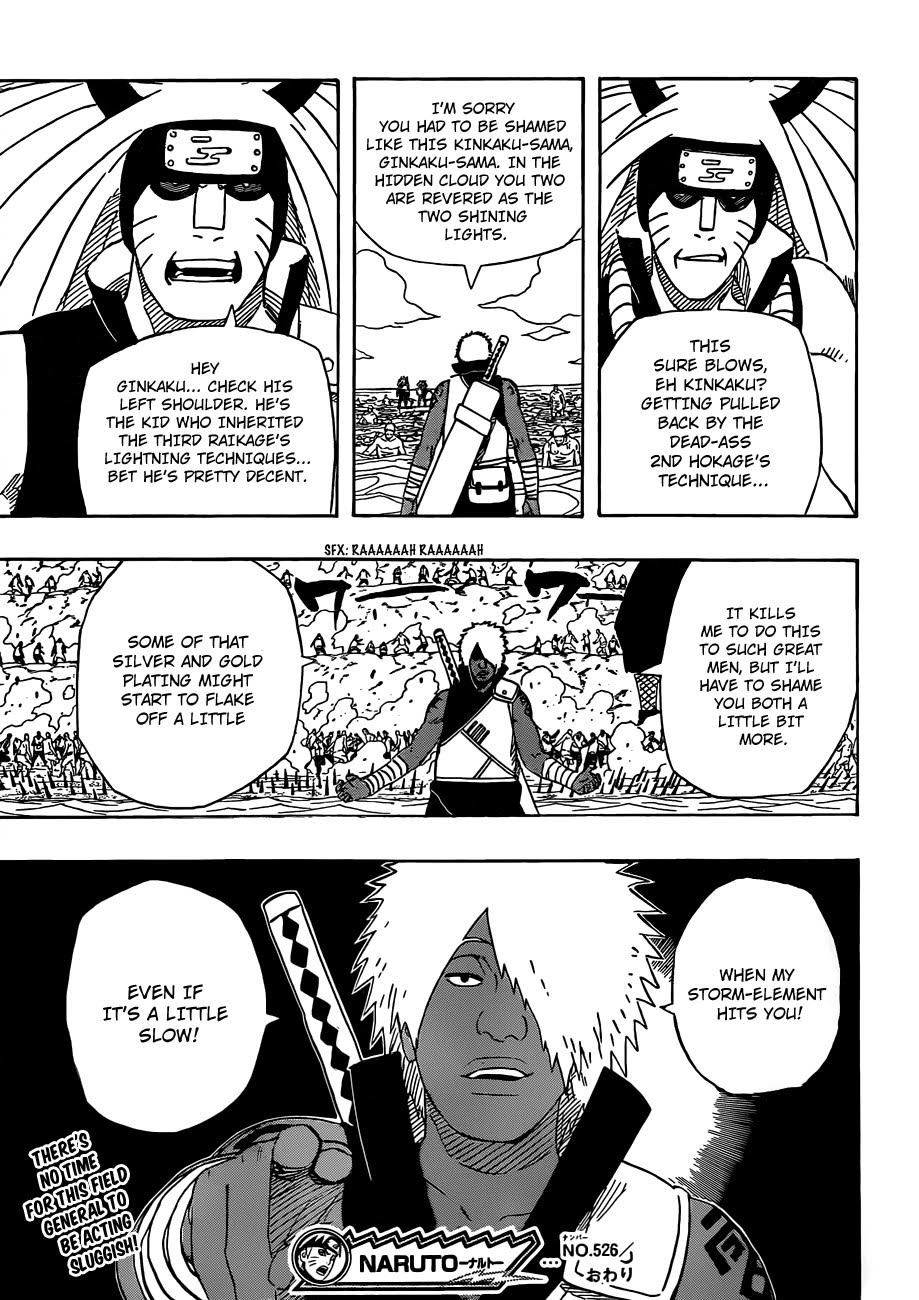 Naruto Shippuden Manga Chapter 526 - Image 17