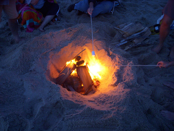 Roasting marshmallows