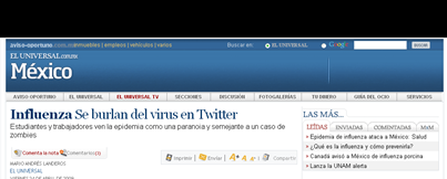 Influenza Se burlan del virus en Twitter - El Universal - México_1240613431839