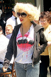 Christina Aguilera - The Lady is a Vamp cut off tank
