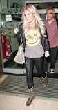 Mollie King of The Saturdays in LA Smile