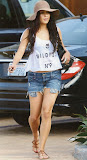 Vanessa Hudgens Wildfox No.9 Mega Babe Tank