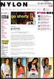 NylonMag.com-- Wildfox Couture + Shortomatic Styling Feature-- August 2010