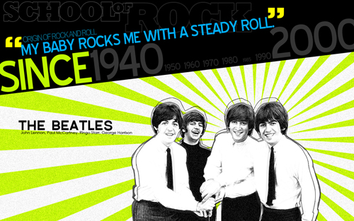 The Beatles wallpaper from Kristan Franco The Beatles wallpaper from Kristan Franco