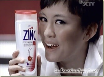 Agnes Monica On Zinc Shampoo
