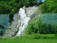 some "Falls" near Quebec (this is actually just an overflow... the real falls were a little bigger than this.