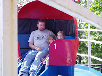 Tilt a Whirl... (spinning ride #3 for dad)