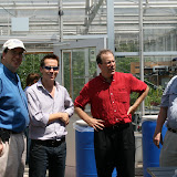 From left: City Council President Chuck Lesnick, Sun Works public affairs director Benjamin Linsley, Groundwork Yonkers &amp; Groundwork USA Executive Director Rick Magder, and a Director of the Beczak Environmental Education Center Bob Walters.